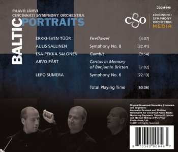 CD Arvo Pärt: Baltic Portraits