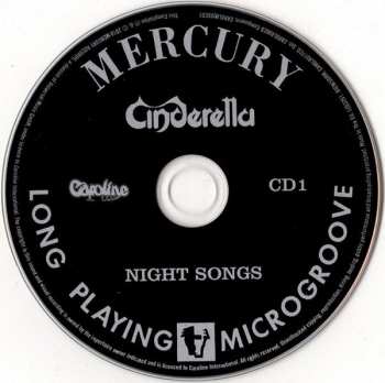 5CD/Dobozkészlet Cinderella: The Mercury Years