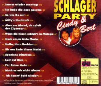 CD Cindy & Bert: Schlager Party Mit