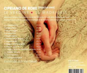 CD Currende: Le Vergine - 11 Madrigals