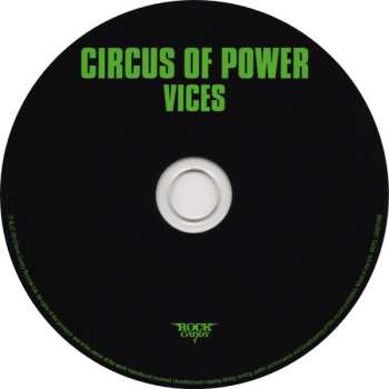 CD Circus Of Power: Vices