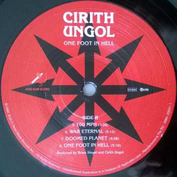 LP Cirith Ungol: One Foot In Hell LTD