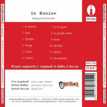 CD Michele Rabbia: In Nomine: Thinking Of Giacinto Scelsi 