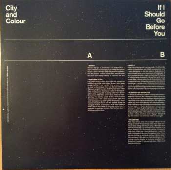 2LP City And Colour: If I Should Go Before You