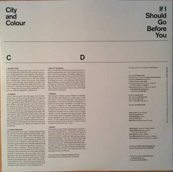 2LP City And Colour: If I Should Go Before You