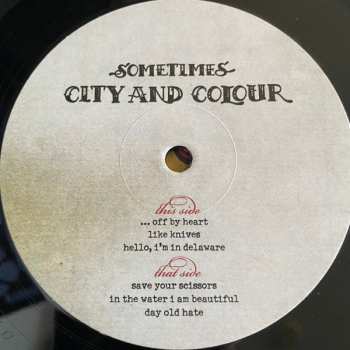 2LP City And Colour: Sometimes
