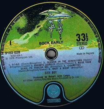 LP City Boy: Book Early