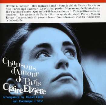 CD Claire Elzière: Chansons d'Amour de Paris