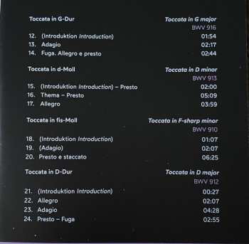 CD Claire Huangci: Bach Toccatas