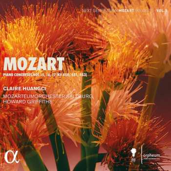 Album Wolfgang Amadeus Mozart: Mozart: Piano Concertos Nos 15, 16, 17 (KV 450, 451, 453)
