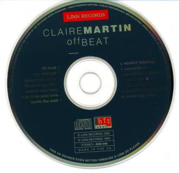 CD Claire Martin: Off BEAT