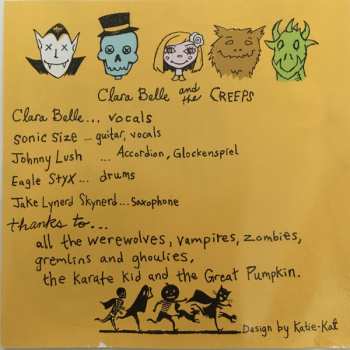 CD Clara Belle And The Creeps: Clara Belle And The Creeps