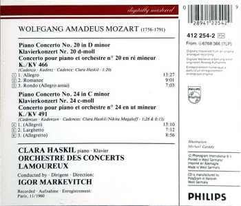 CD Clara Haskil: Klavierkonzerte, Piano Concertos Nos. 20 & 24