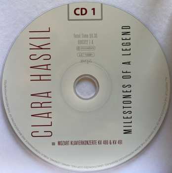 10CD/Dobozkészlet Clara Haskil: Milestones Of A Legend