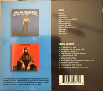 2CD/Dobozkészlet Clara Luciani: Cœur / Sainte-Victoire