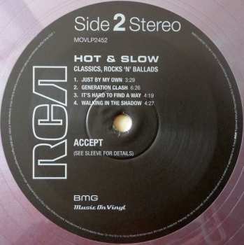 2LP Accept: Classics, Rocks 'n' Ballads - Hot & Slow LTD | NUM | CLR
