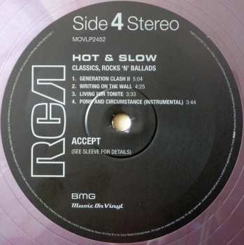 2LP Accept: Classics, Rocks 'n' Ballads - Hot & Slow LTD | NUM | CLR