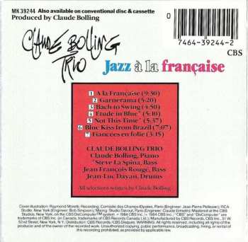 CD Claude Bolling Trio: Jazz À La Française
