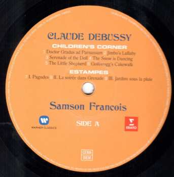 LP Claude Debussy: Children's Corner / Estampes / Suite Bergamasque / Pour Le Piano