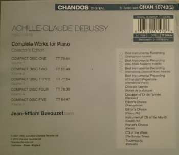 5CD/Dobozkészlet Claude Debussy: Debussy: Complete Works For Piano (Collector's Edition)