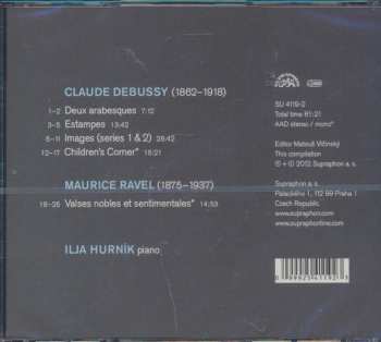 CD Claude Debussy: Deux Arabesques, Estampes, Images, Children's Corner, Valses Nobles Et Sentimentales