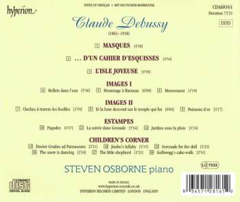 CD Claude Debussy: Images · L'Isle Joyeuse · Estampes · Masques · Children's Corner · D'Un Cahier D'Esquisses
