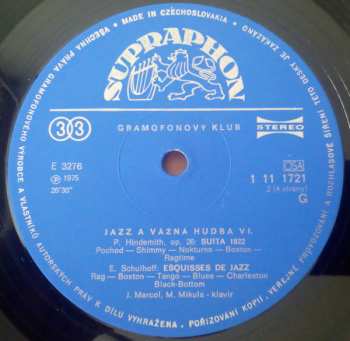 2LP/Dobozkészlet Bohuslav Martinů: Jazz A Vážná Hudba - Klavírní Skladby (2xLP + BOX + BOOKLET)