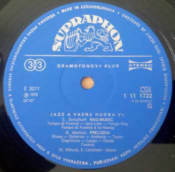 2LP/Dobozkészlet Bohuslav Martinů: Jazz A Vážná Hudba - Klavírní Skladby (2xLP + BOX + BOOKLET)