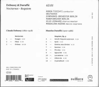 CD Claude Debussy: Nocturnes - Requiem DIGI