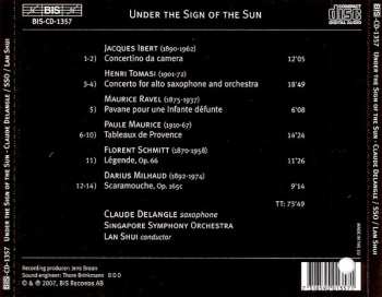 CD Singapore Symphony Orchestra: Under The Sign Of The Sun, French Works For Saxophone & Orchestra