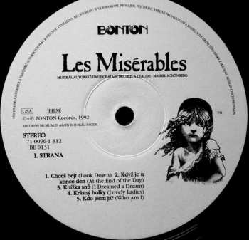 2LP Claude-Michel Schönberg: Les Misérables