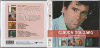 4CD/Dobozkészlet Claude Nougaro: 4 Albums Originaux