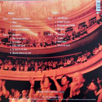 2LP Claude Nougaro: Au Théatre Des Champs Elysées