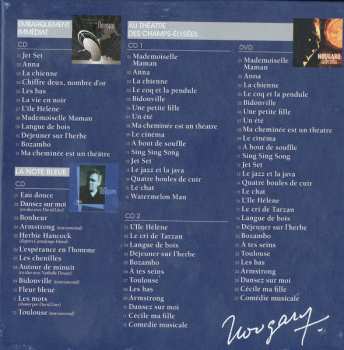 4CD/DVD/Dobozkészlet Claude Nougaro: Nougaro In Paris