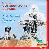 CD Claude Regimbald: La Flûte au Paris Conservatory