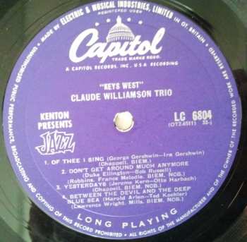 LP The Claude Williamson Trio: Keys West