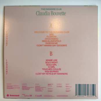 LP Claudia Bouvette: The Paradise Club CLR