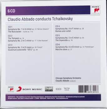 6CD/Dobozkészlet Pyotr Ilyich Tchaikovsky: Symphonies 1-6 • The Nutcracker Suite • Romeo And Juliet And More