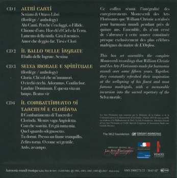 4CD/Dobozkészlet Claudio Monteverdi: Madrigali & Selva Morale