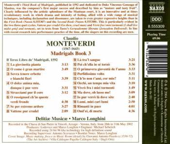 CD Claudio Monteverdi: Madrigals Book 3