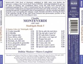 CD Claudio Monteverdi: Madrigals Book 5