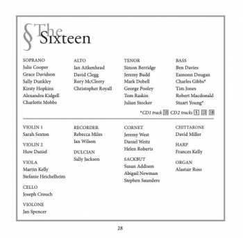 2CD Claudio Monteverdi: Vespers Of 1610