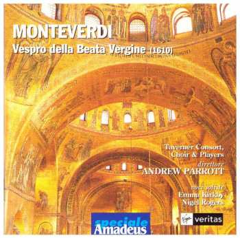 2CD Claudio Monteverdi: Vespro Della Beata Vergine 1610