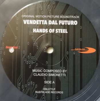 LP Claudio Simonetti: Vendetta Dal Futuro (Hands Of Steel) (Original Motion Picture Soundtrack) LTD | CLR