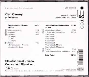 CD Carl Czerny: Nonet (1850) - Grande Sérénade Concertante Op. 126