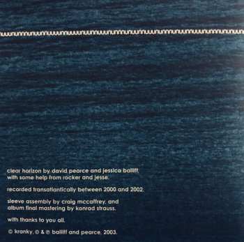 CD Clear Horizon: Clear Horizon