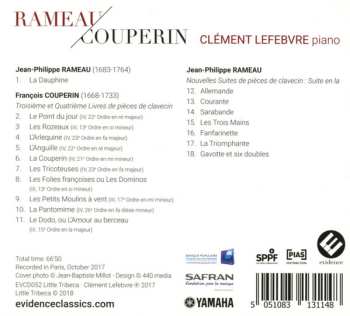 CD Clement Lefebvre: Rameau/Couperin