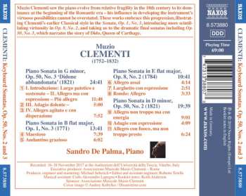 CD Muzio Clementi: Keyboard Sonartas, Op. 50, Nos. 2 And 3