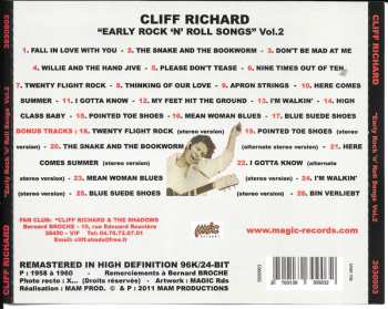 CD Cliff Richard: "Early Rock 'N' Roll Songs" Vol. 2