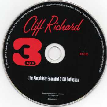 3CD Cliff Richard: The Absolutely Essential 3 CD Collection